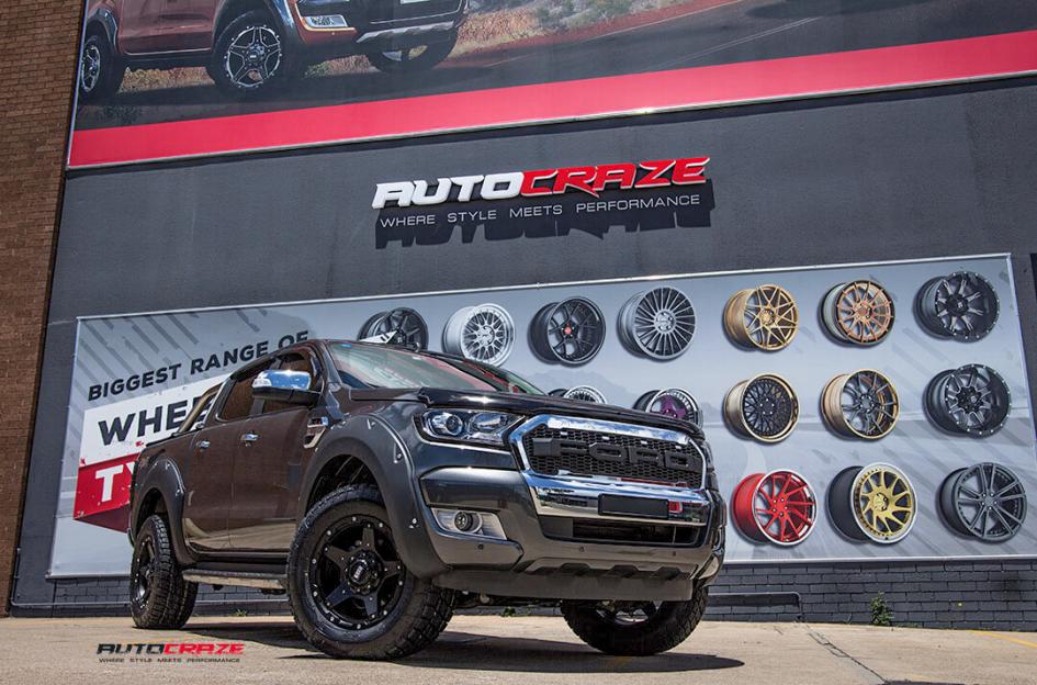 FORD RANGER GD04 MATTE BLACK